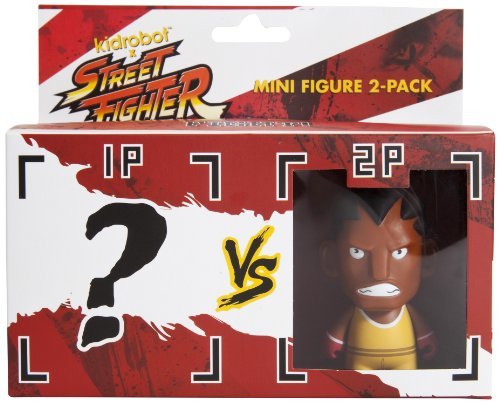 KIDROBOT/STREET FIGHTER MINI FIGURE 2 PACK